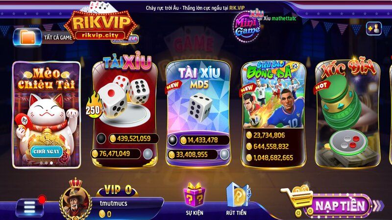 Hướng dẫn rút tiền RikVIP nhanh chóng, an toàn, đơn giản