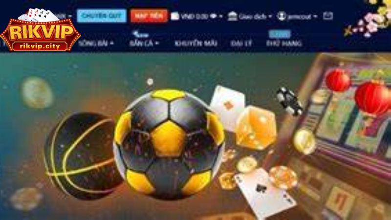 Sports RikVIP đa dạng các game thể thao với tỉ lệ cược hấp dẫn.