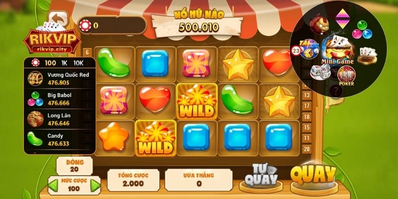 Lý do Game nổ hũ Candy Fruit RikVIP được yêu thích