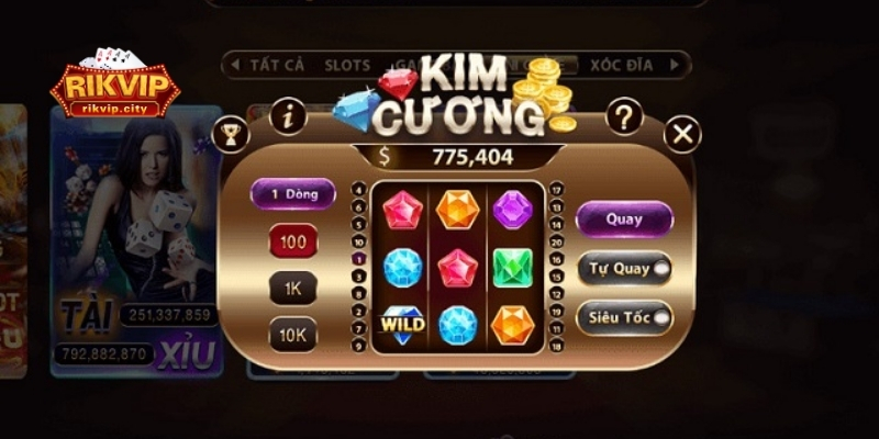 Lý do Mini Game Kim Cương RikVIP được yêu thích